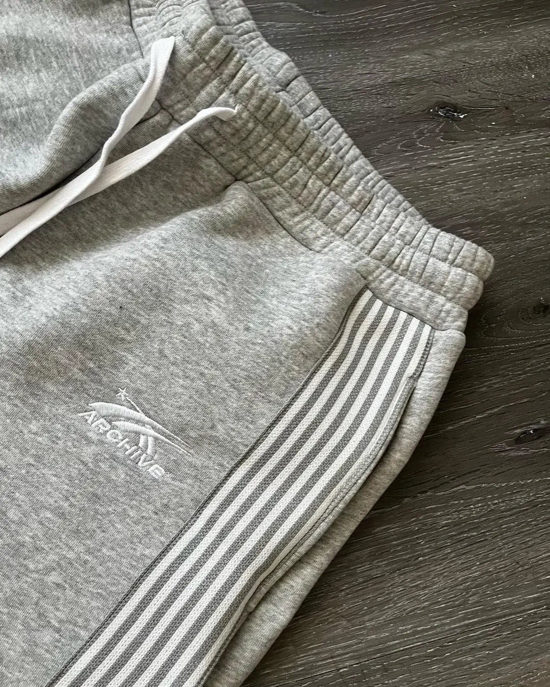 Y2K Embroidered Gray Casual Pants Camo Functional Tactical Functional Men'S Women'S Premium Jogging Drawstring Sweatpants